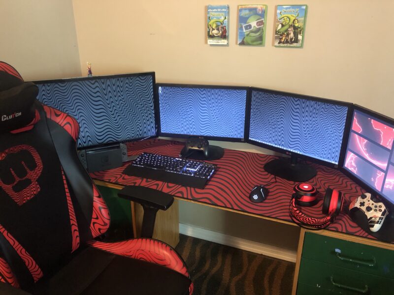 custom mouse pad full desk top