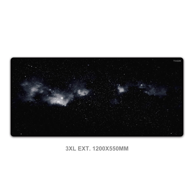 black galaxy XXXL thor mouse pad