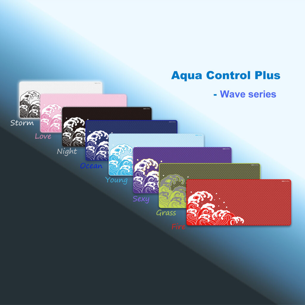 Xraypad Aqua Control Plus 게임 마우스 패드 웨이브 시리즈 Xraypad